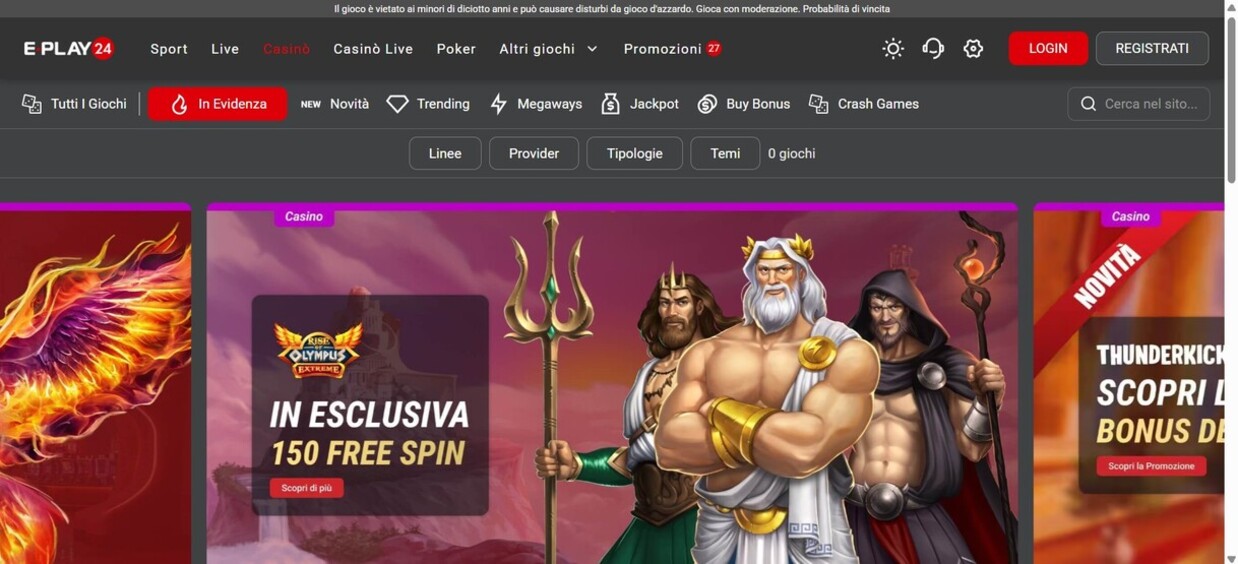 Eplay24 Casino Italia Homepage it