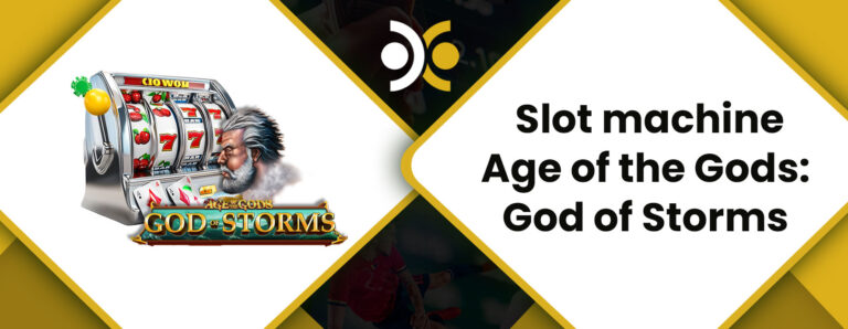 Slot machine Age of the gods god of storms